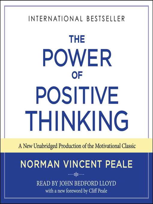 Cover image for The Power of Positive Thinking